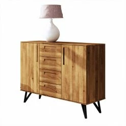 100 Cm Hohe Kommode Mit Vier Schubladen - Mandirov