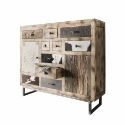 115x103x36 Große Kommode Aus Recyclingholz - Calcalero