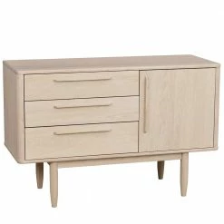 Landuva Shop -Landuva Shop 116x76x47 kombi kommode in white wash eiche furnier klunia 01
