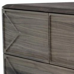 120x78x40 Design Kommode Aus Nussbaum - Rivossa -Landuva Shop 120x78x40 design kommode aus nussbaum mit drei schubladen rivossa 04