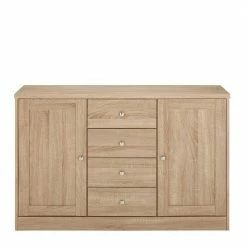 120x80x35 Kombikommode In Sonoma-Eiche - Madadria -Landuva Shop 120x80x35 kombikommode in sonoma eiche mit sockelgestell madadria 02