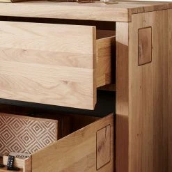 120x85x40 Moderne Kombi-Kommode Auf Sockel - Embleys -Landuva Shop 120x85x40 moderne kombi kommode auf sockel aus wildeiche massivholz embleys 06