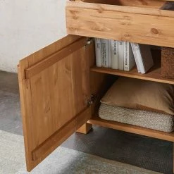 122x88x44 Moderne Holzkommode Aus Kiefer - Delamaro -Landuva Shop 122x88x44 moderne holzkommode aus kiefer in honigfarben delamaro 04