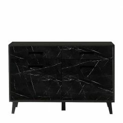 126x85x40 Kommode Im Marmor Look - Jaennos