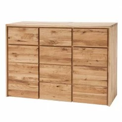 130cm Breite Holz-Kommode In Wildeiche - Mascadona