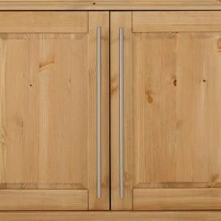 132x70x39 Moderne Holzkommode Mit Drei Türen - Noellisa 7 132x70x39 Moderne Holzkommode Mit Drei Türen - Noellisa -Landuva Shop 132x70x39 moderne holzkommode mit drei tueren aus kiefer mit metallgriffen noellisa 05