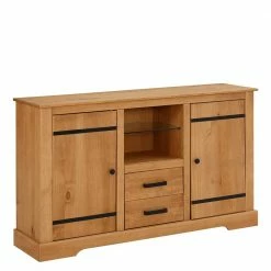 135x80x35 Vollholzkommode Im Landhausstil - Olanja