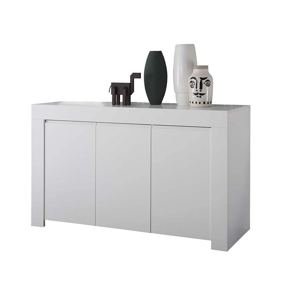 138x81x42 Wangengestell Kommode in Weiß - Mikes 138x81x42 Wangengestell Kommode In Weiß - Mikes -Landuva Shop 138x81x42 wangengestell kommode in weiss mit drei tueren mikes f