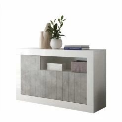 138x86x43 Kommode In Dekor Beton - Niris