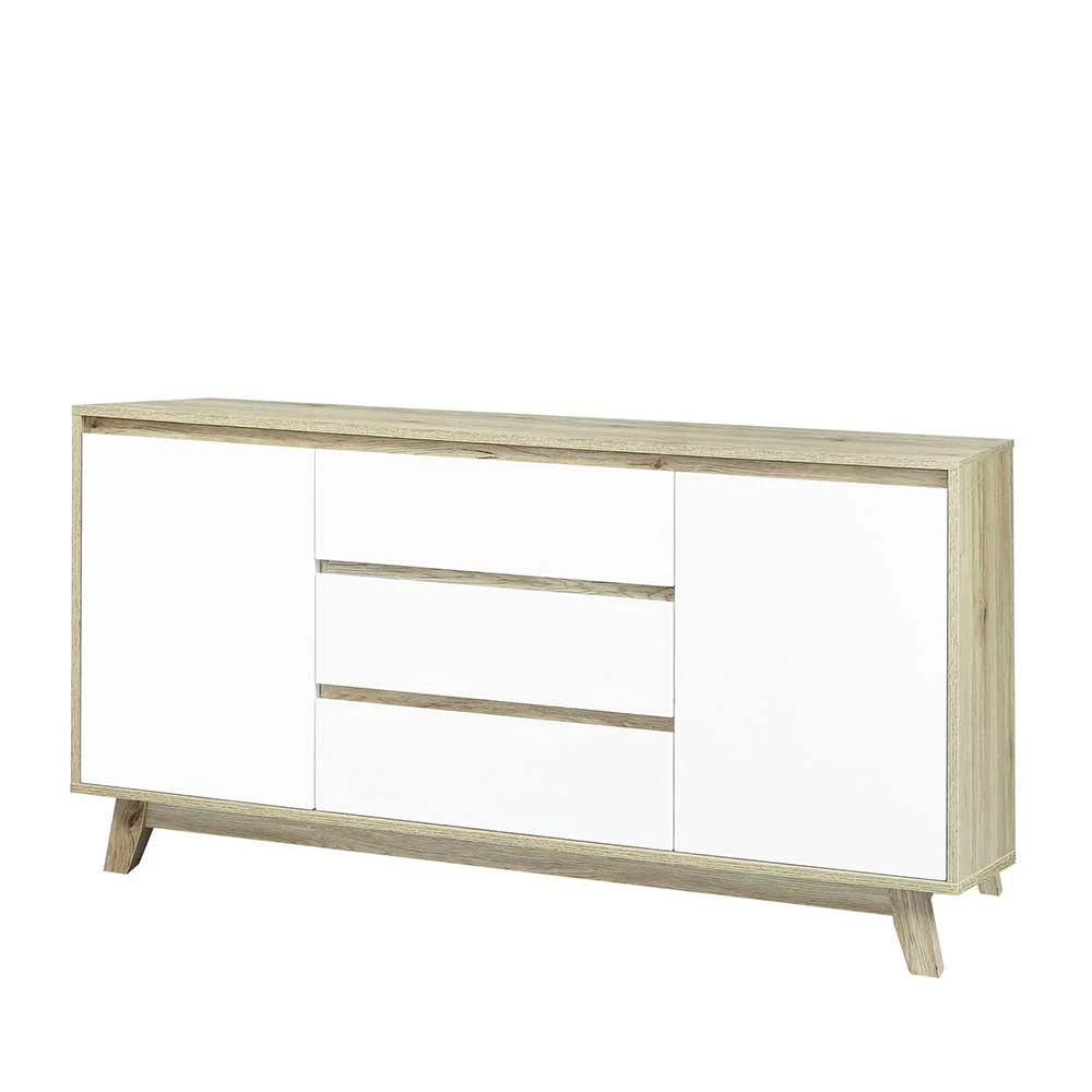 140x75x40 Kombi-Kommode im Skandinavischen Stil - Moose 140x75x40 Kombi-Kommode Im Skandinavischen Stil - Moose -Landuva Shop 140x75x40 kombi kommode im skandinavischen stil in weiss natur moose f