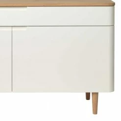 140x76x45 Türen Kommode Mit Schublade - Svessia 4 140x76x45 Türen Kommode Mit Schublade - Svessia -Landuva Shop 140x76x45 tueren kommode mit schublade in weiss mit eiche bianco svessia 02