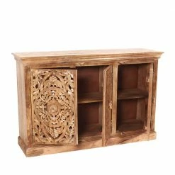 140x90x40 3-türige Kommode Mit Schnitzerei - Runiasa 12 140x90x40 3-türige Kommode Mit Schnitzerei - Runiasa -Landuva Shop 140x90x40 3 tuerige kommode mit schnitzerei aus massivholz white wash runiasa 04