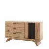 144x84x44 Designer Sideboard Zweifarbig - Larinca 1 144x84x44 Designer Sideboard Zweifarbig - Larinca -Landuva Shop 144x84x44 designer sideboard zweifarbig in eichefarben grau larinca f