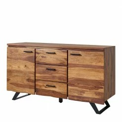 145x82x45 Massives Sideboard Aus Holz Sheesham - Placer