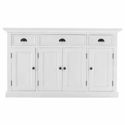 145x85x50 Landhaussideboard In Weiß - Venzeno 4 145x85x50 Landhaussideboard In Weiß - Venzeno -Landuva Shop 145x85x50 landhaussideboard in weiss aus mahagoni holz mdf venzeno 02