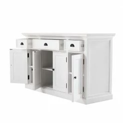 145x85x50 Landhaussideboard In Weiß - Venzeno 5 145x85x50 Landhaussideboard In Weiß - Venzeno -Landuva Shop 145x85x50 landhaussideboard in weiss aus mahagoni holz mdf venzeno 03