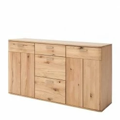 150 Cm Breite Kommode Aus Balkeneiche - Mabasa