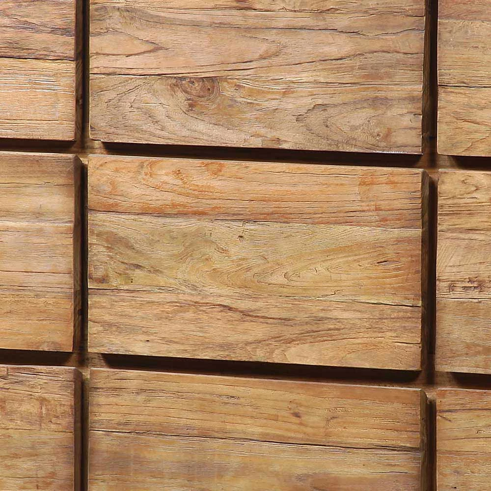 150 Cm Breites Schubladen Sideboard Aus Teak - Ciola 7 150 Cm Breites Schubladen Sideboard Aus Teak - Ciola – Bild 5