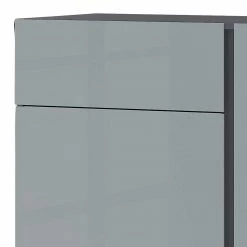 150x104x42 Kommode In Silber Grau & Dunkelgrau - Owiconta -Landuva Shop 150x104x42 kommode in silber grau dunkelgrau mit glas beschichtung owiconta 03