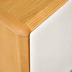 150x78x42 Kommode In Weiß & Esche - Tadahiro -Landuva Shop 150x78x42 kommode in weiss esche im skandinavischen stil tadahiro 06