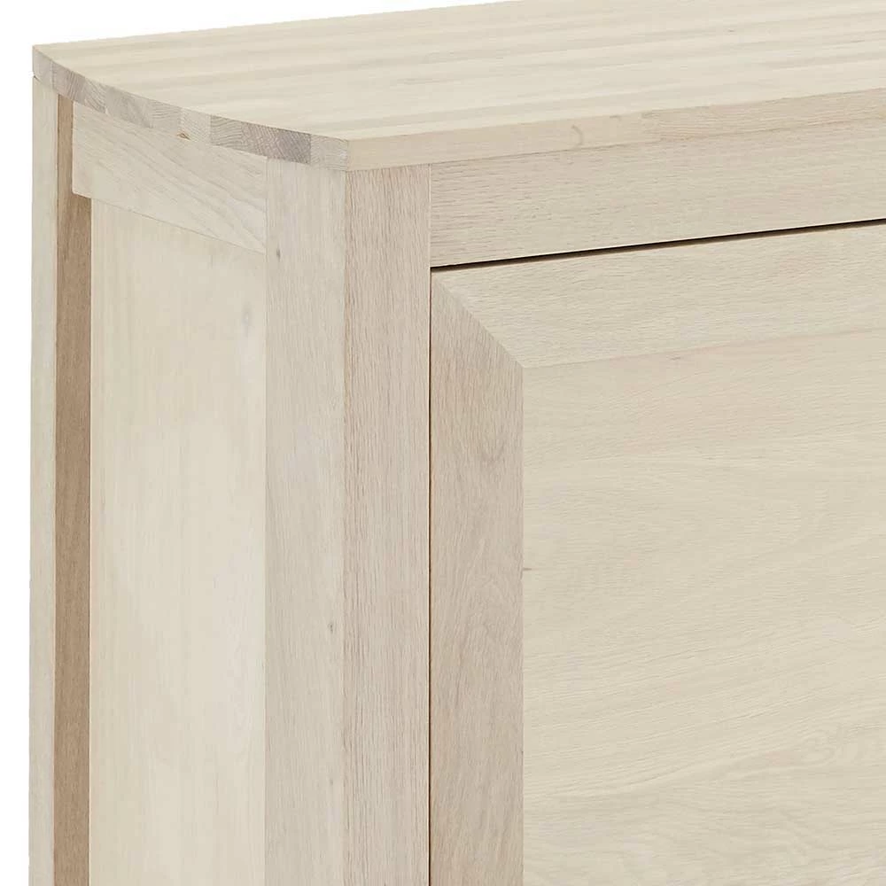 150x82x42 Kombi-Kommode in Weiß geölt - Inviama 150x82x42 Kombi-Kommode In Weiß Geölt - Inviama -Landuva Shop 150x82x42 kombi kommode in weiss geoelt aus eiche teilmassiv inviama 03