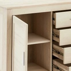 150x82x42 Kombi-Kommode In Weiß Geölt - Inviama 7 150x82x42 Kombi-Kommode In Weiß Geölt - Inviama -Landuva Shop 150x82x42 kombi kommode in weiss geoelt aus eiche teilmassiv inviama 05