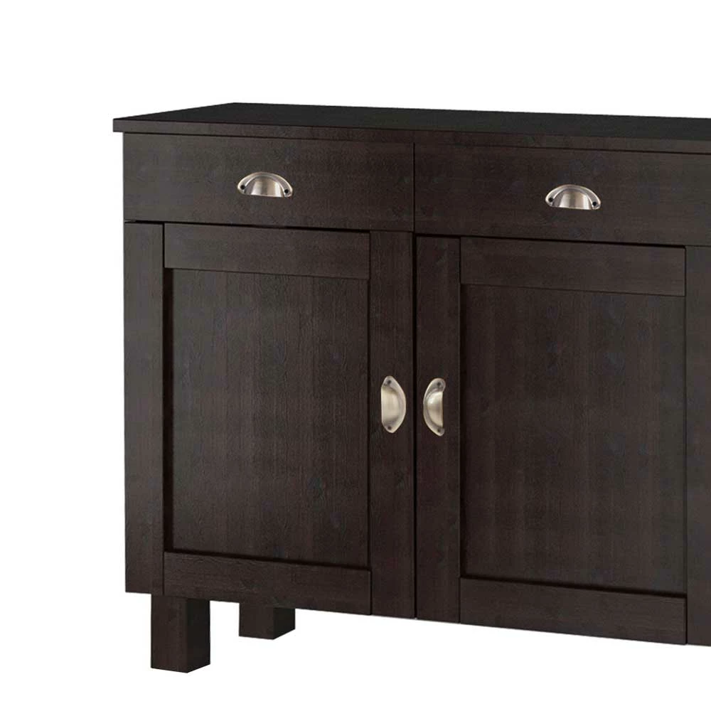 150x85x60 Landhaus Anrichte in Wenge - Srelia 150x85x60 Landhaus Anrichte In Wenge - Srelia -Landuva Shop 150x85x60 landhaus anrichte in wenge aus kiefer massivholz srelia 02