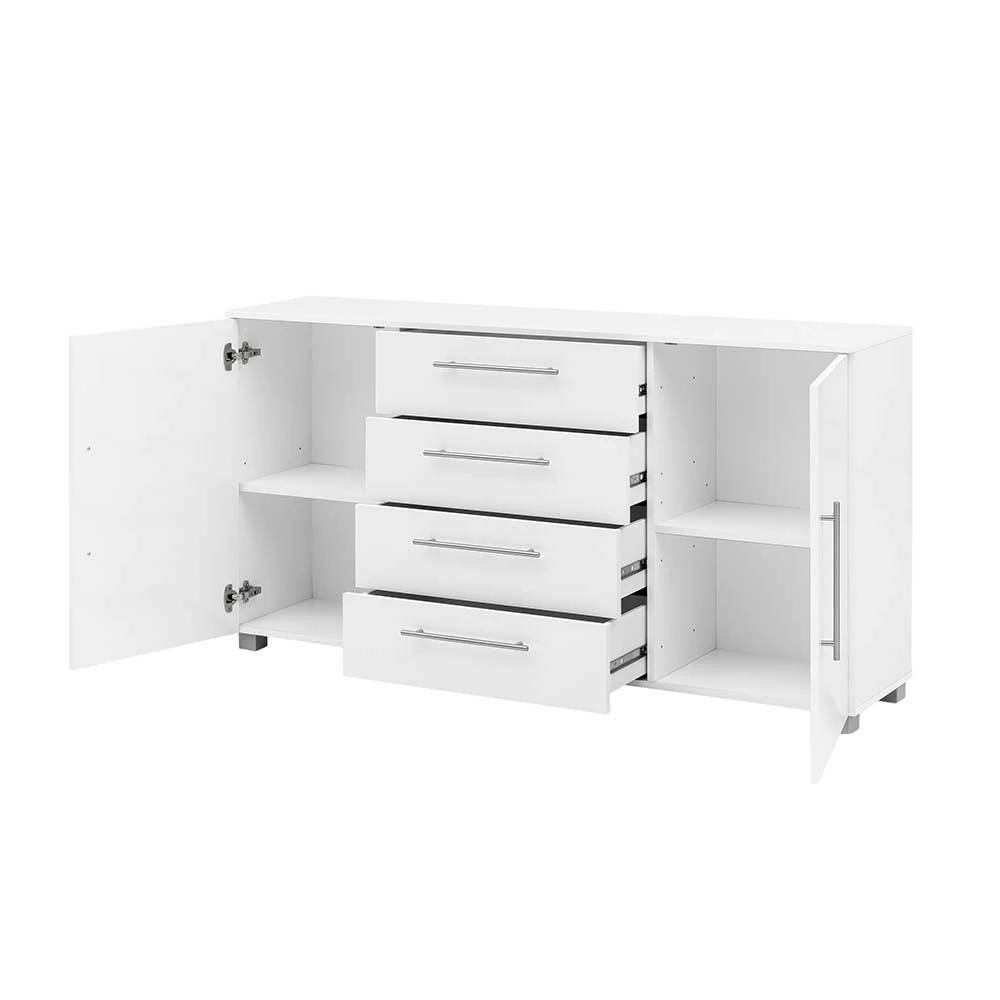 156x82x35 Kommode mit 4 Schubladen & 2 Türen - Rietti 156x82x35 Kommode Mit 4 Schubladen & 2 Türen - Rietti -Landuva Shop 156x82x35 kommode mit 4 schubladen 2 tueren in weiss rietti 03