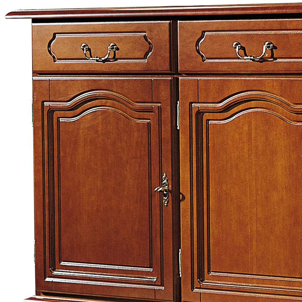 156x90x48 cm Anrichte im klassischen Stil - Belves 156x90x48 Cm Anrichte Im Klassischen Stil - Belves -Landuva Shop 156x90x48 cm anrichte im klassischen stil in nussbaum optik belves 02