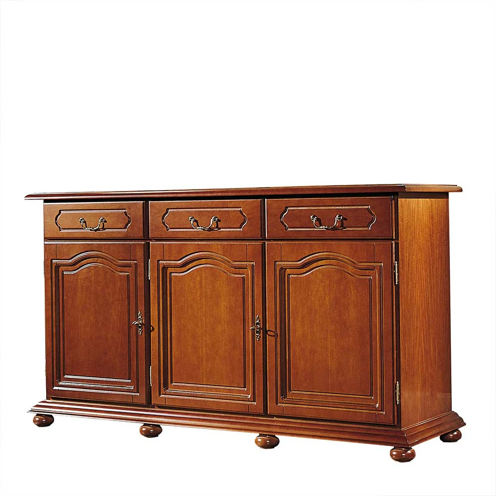 156x90x48 cm Anrichte im klassischen Stil - Belves 156x90x48 Cm Anrichte Im Klassischen Stil - Belves -Landuva Shop 156x90x48 cm anrichte im klassischen stil in nussbaum optik belves f