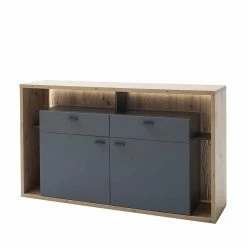 156x91x40 Design Sideboard In Eiche Optik - Dalavera