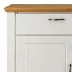 157x86x42 Sideboard In Weiß & Kiefer - Nuita 4 157x86x42 Sideboard In Weiß & Kiefer - Nuita -Landuva Shop 157x86x42 sideboard in weiss kiefer aus massivholz nuita 02