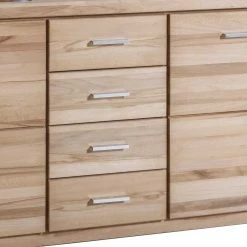 158cm Langes Sideboard Mit Sockelgestell - Uhelia 5 158cm Langes Sideboard Mit Sockelgestell - Uhelia -Landuva Shop 158cm langes sideboard mit sockelgestell aus kernbuche teilmassiv uhelia 03