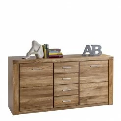 158x80x40 Holz Sideboard Aus Wildeiche - Maila