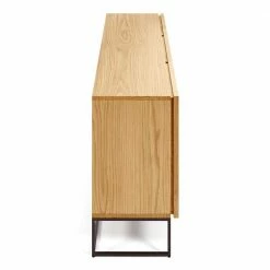 160x78x42 Skandi Sideboard Mit Bügelgestell - Moda 5 160x78x42 Skandi Sideboard Mit Bügelgestell - Moda -Landuva Shop 160x78x42 skandi sideboard mit buegelgestell korpus in eiche furnier moda 03