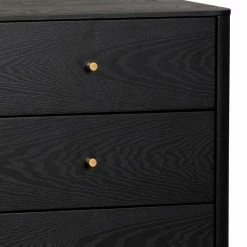 160x79x42 Design Sideboard In Schwarz - Orgevia -Landuva Shop 160x79x42 design sideboard in schwarz eiche furnier orgevia 04
