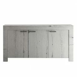160x83 Cm Türen-Sideboard In Weißeiche - Izento