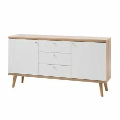 160x83x40 Scandi Anrichte Zweifarbig - Cablos