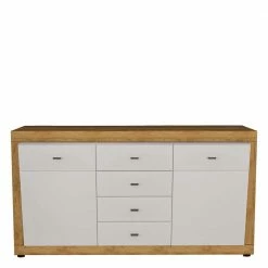 160x85x39 Sideboard In Weiß Glänzend - Sofia