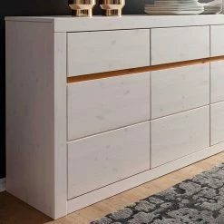 160x85x42 Kiefer Sideboard Gebeizt & Lackiert - Meuvrun 6 160x85x42 Kiefer Sideboard Gebeizt & Lackiert - Meuvrun -Landuva Shop 160x85x42 kiefer sideboard gebeizt lackiert in weiss eiche meuvrun 04