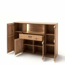 165x115x37 Wohnzimmerschrank In Asteiche Bianco - Vedreda -Landuva Shop 165x115x37 wohnzimmerschrank in asteiche bianco mit sockelgestell vedreda 02