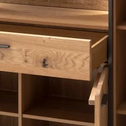 165x115x37 Wohnzimmerschrank In Asteiche Bianco - Vedreda -Landuva Shop 165x115x37 wohnzimmerschrank in asteiche bianco mit sockelgestell vedreda 05