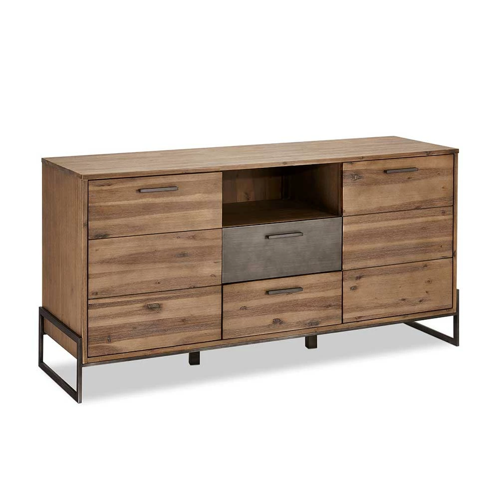 167x87x50 Factory Style Sideboard aus Akazie - Intinesta 167x87x50 Factory Style Sideboard Aus Akazie - Intinesta -Landuva Shop 167x87x50 factory style sideboard aus akazie massiv stahl intinesta 01