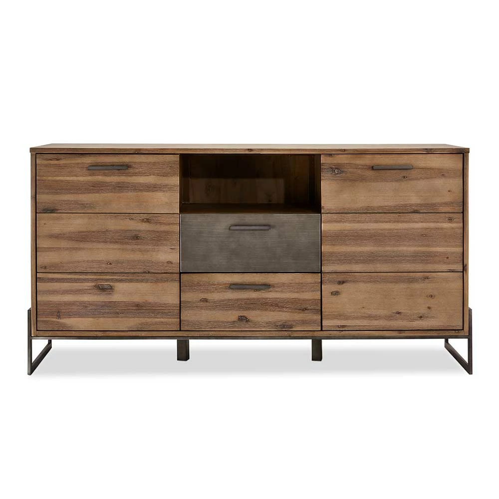 167x87x50 Factory Style Sideboard aus Akazie - Intinesta 167x87x50 Factory Style Sideboard Aus Akazie - Intinesta -Landuva Shop 167x87x50 factory style sideboard aus akazie massiv stahl intinesta 02