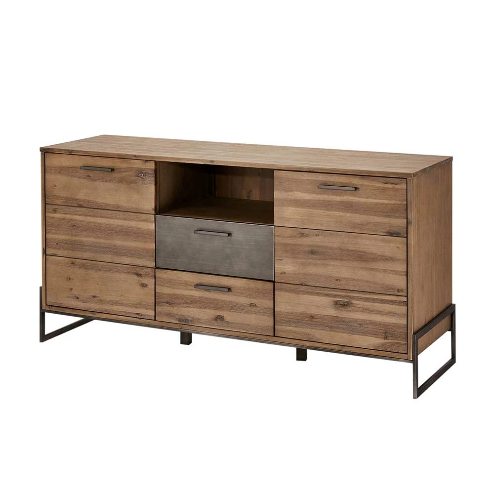 167x87x50 Factory Style Sideboard aus Akazie - Intinesta 167x87x50 Factory Style Sideboard Aus Akazie - Intinesta -Landuva Shop 167x87x50 factory style sideboard aus akazie massiv stahl intinesta f