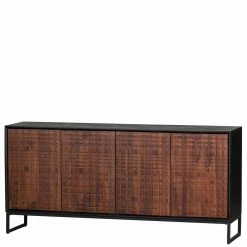170x80x40 Retro Style Sideboard In Nussbaum - Montresor
