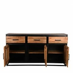 170x90x45 Industrial Sideboard Mit Bügelgestell Aus Metall - Piatrasun 5 170x90x45 Industrial Sideboard Mit Bügelgestell Aus Metall - Piatrasun -Landuva Shop 170x90x45 industrial sideboard mit buegelgestell aus metall in modernem design piatrasun 03