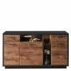 170x92x45 Sideboard In Eiche Dunkel & Grau - Maveira 2 170x92x45 Sideboard In Eiche Dunkel & Grau - Maveira -Landuva Shop 170x92x45 sideboard in eiche dunkel grau mit metallgriffen maveira f