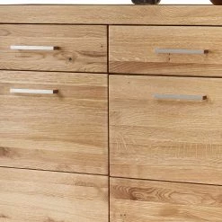170x92x45 Wildeiche Sideboard Aus Geöltem Massivholz - Loitons -Landuva Shop 170x92x45 wildeiche sideboard aus geoeltem massivholz mit metallgriffen loitons 04