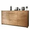 170x92x45 Wildeiche Sideboard Aus Geöltem Massivholz - Loitons -Landuva Shop 170x92x45 wildeiche sideboard aus geoeltem massivholz mit metallgriffen loitons f